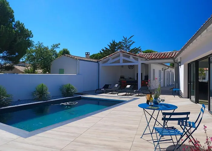 890 Les Barjottes - Modern And Heated Pool Le Bois-Plage-en-Ré